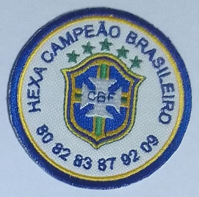 Patch Flamengo Hexacampeão Brasileiro Para Colecionadores E Flamenguistas De Coração