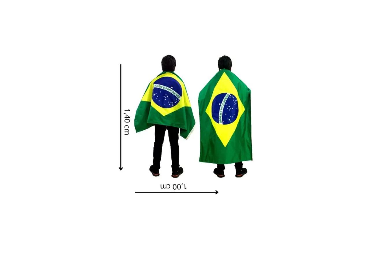 Bandeira de corpo de vários times tamanho 100x140 cm - Foto 2