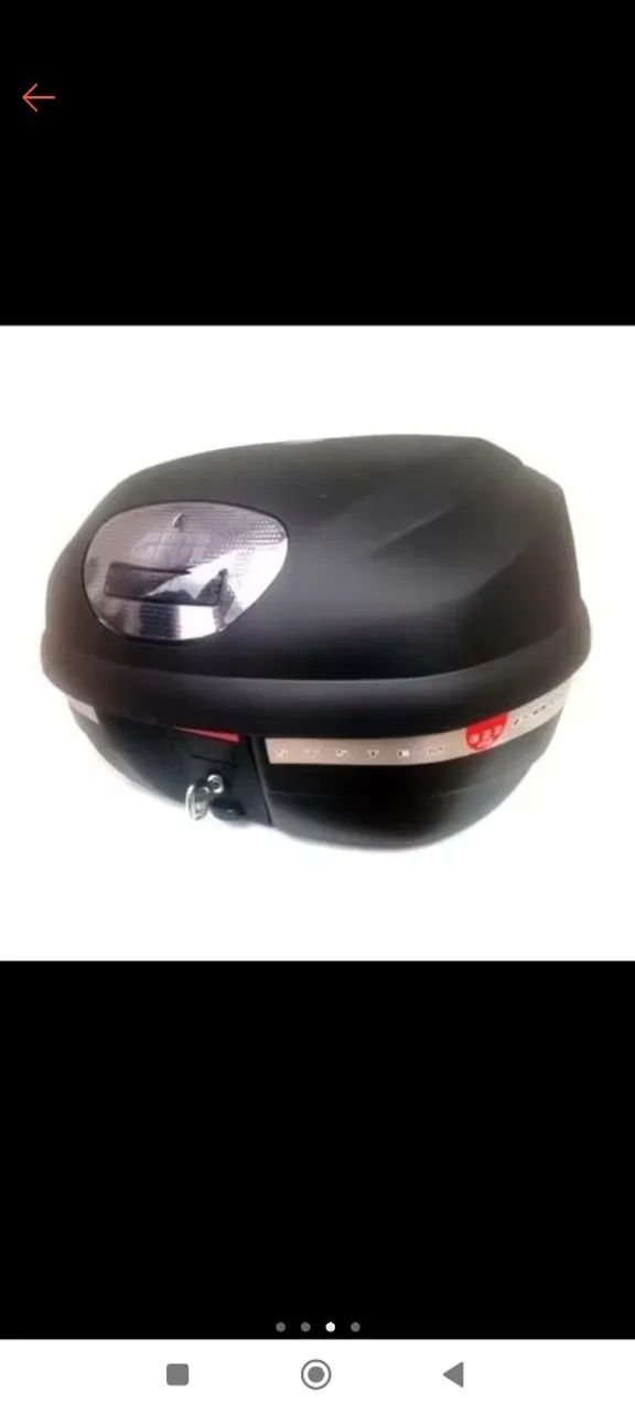 Baú Bauleto 35 Litros Fume monolock