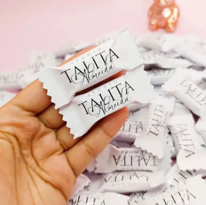 Balinhas personalizadas 100 unidades  - Foto 3