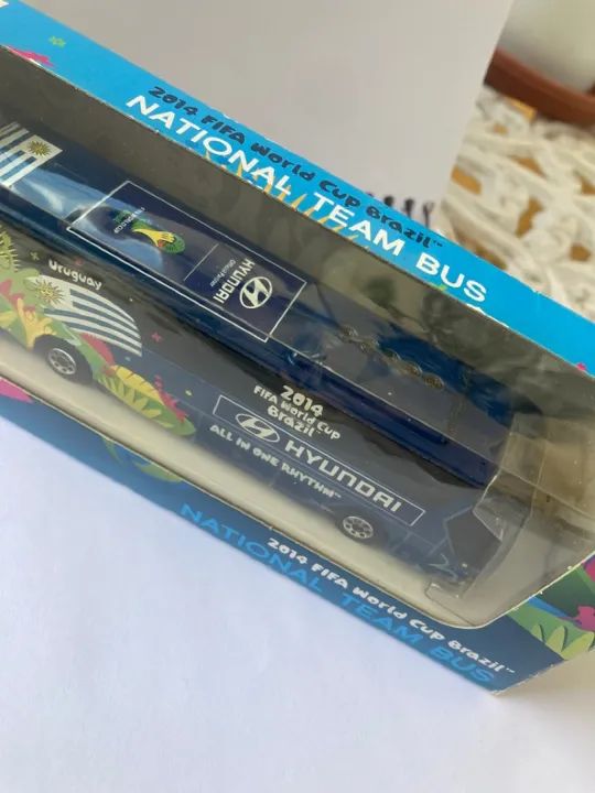 Miniatura Ônibus Uruguai Copa Do Mundo - Foto 2