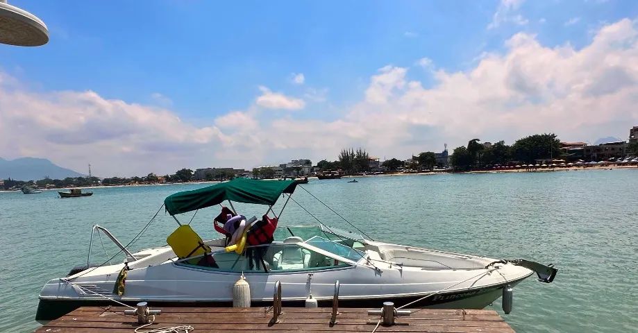 LANCHA VENTURA 23.5 PÉS - COMPLETA E PRONTA PARA O VERÃO! - Foto 10