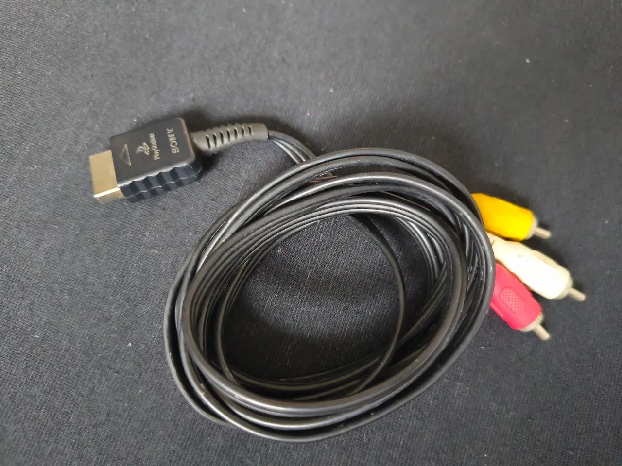 2 Cabos RCA PS2 Original - Foto 2