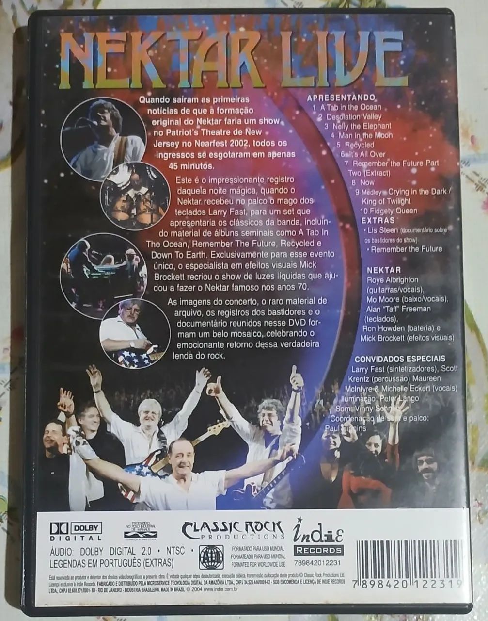 Dvd Nektar - Live (Rock Progressivo) - Foto 2