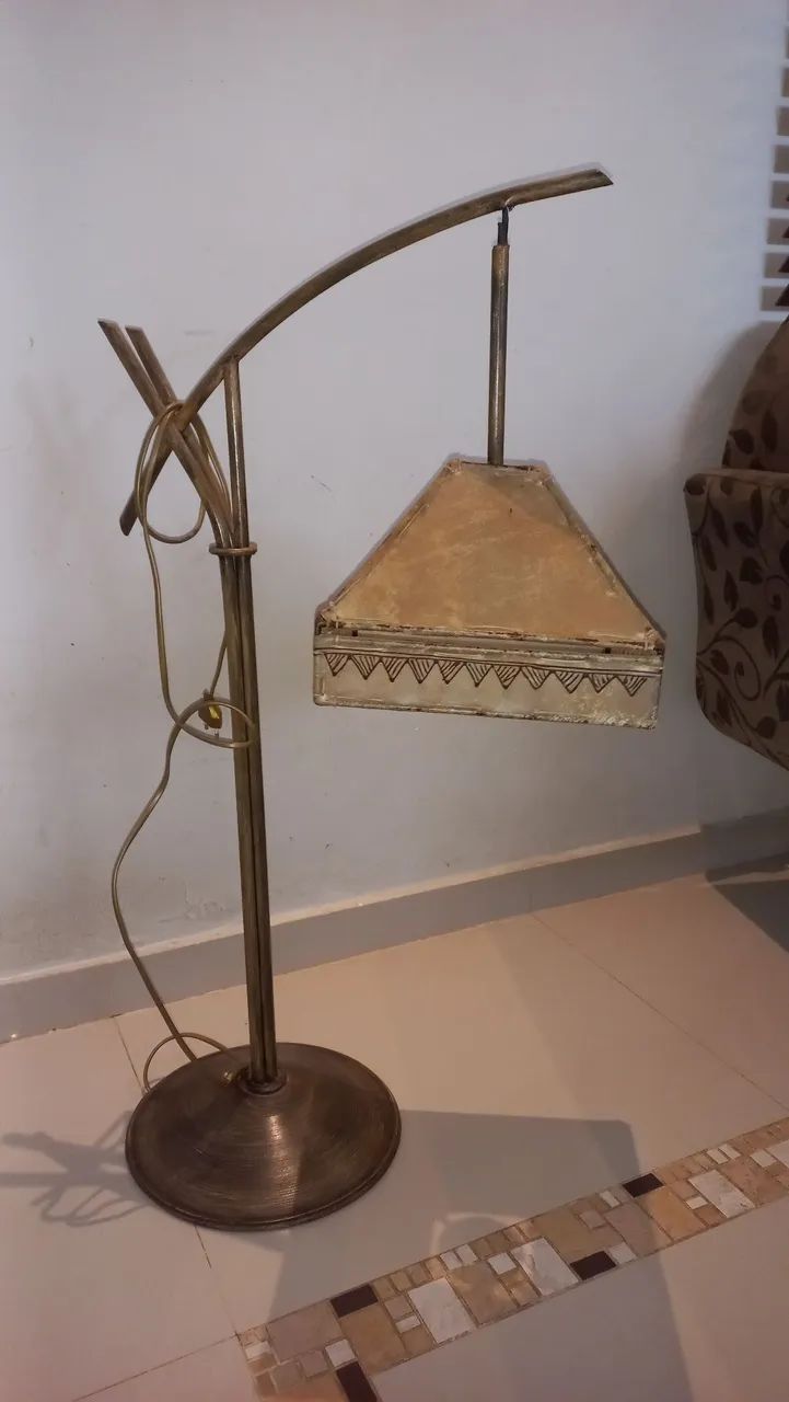 Luminária Retrô antiga 