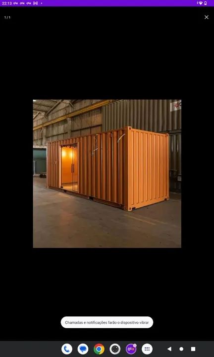 Quiosque de Aço para Comércio - Novo container lanchonete até 12 x cartão  - Foto 2