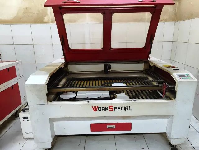 maquina de corte a laser CO2 14x90cm - Foto 2