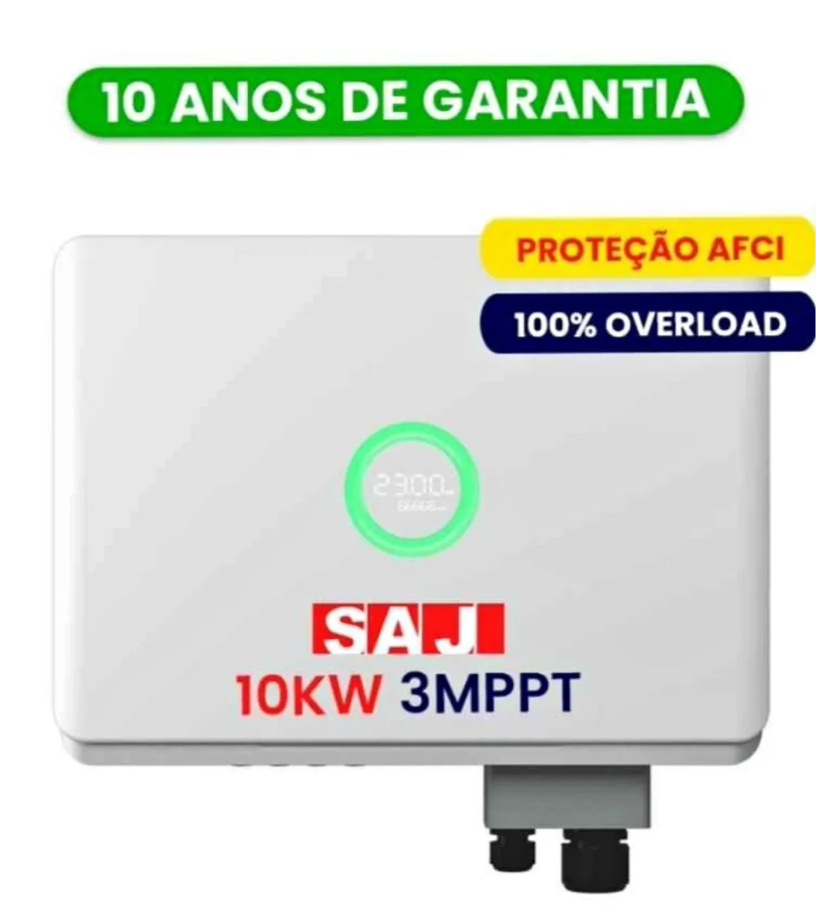 Inversor Solar 10kW 3MPPT SAJ