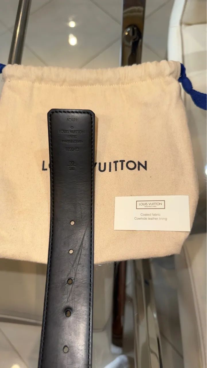 Cinto Louis Vuitton Original - Foto 3