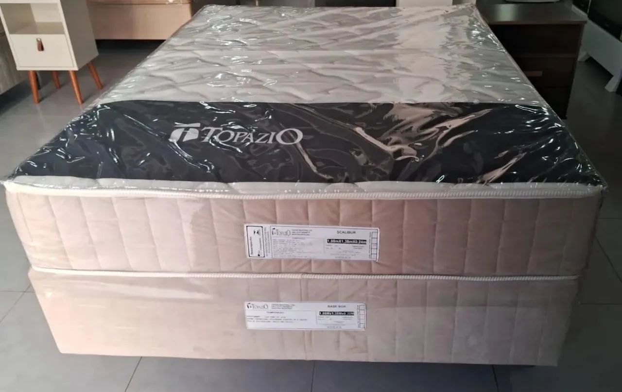 Cama Box Casal - Conforto e Qualidade! Super Promoção  - Foto 2