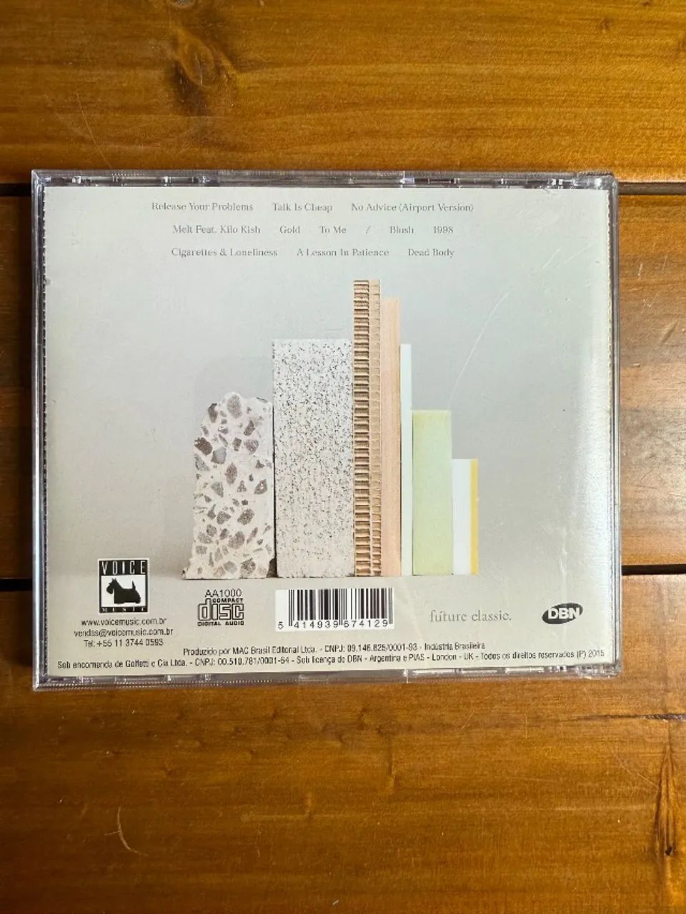 CD Chet Faker - Built On Glass - Foto 2