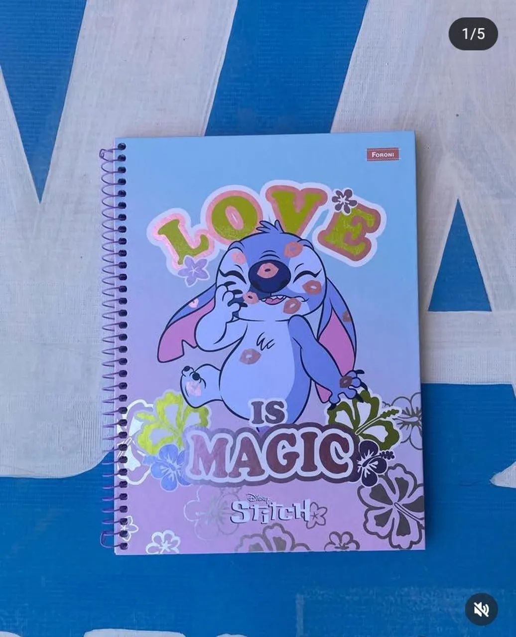 Kit 8 Cadernos  Disney Stitch - NOPE - Foto 2