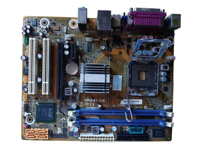 Placa mãe PCWare IPM41-D3 BIOS 0105 Funcionando porém, com detalhe! Gentileza descrição!