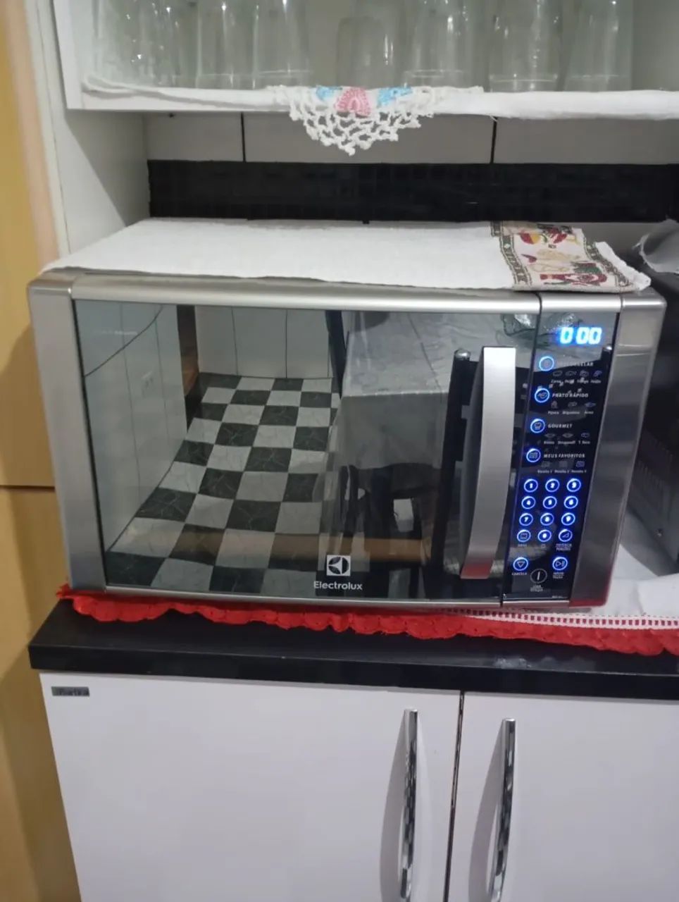 Microondas Electrolux MEC41, Elegante com diversas funções, Perfeito!  - Foto 3