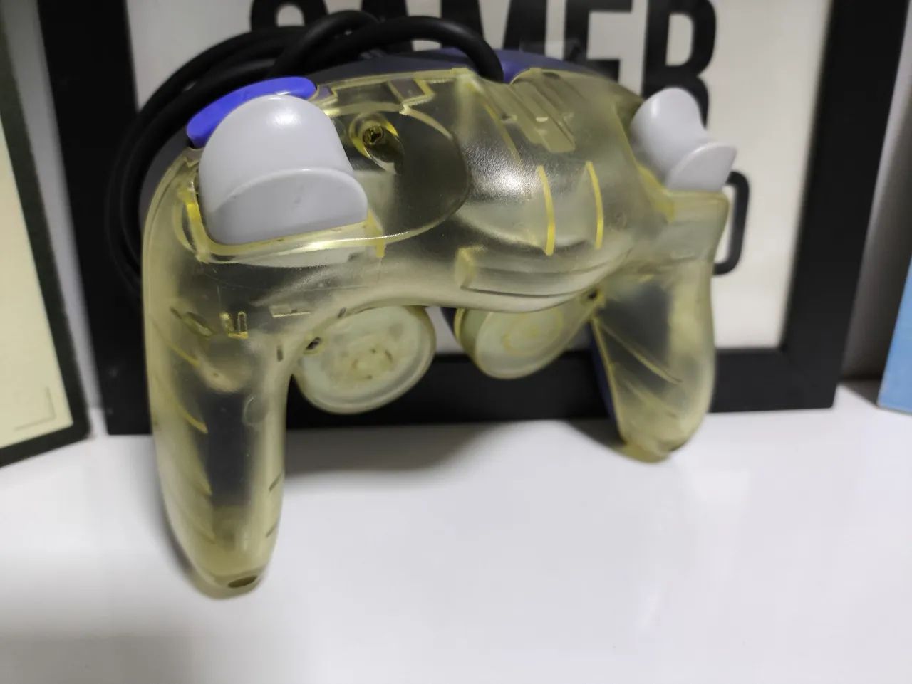 Controle Nintendo GameCube Índico Clear  - Foto 5