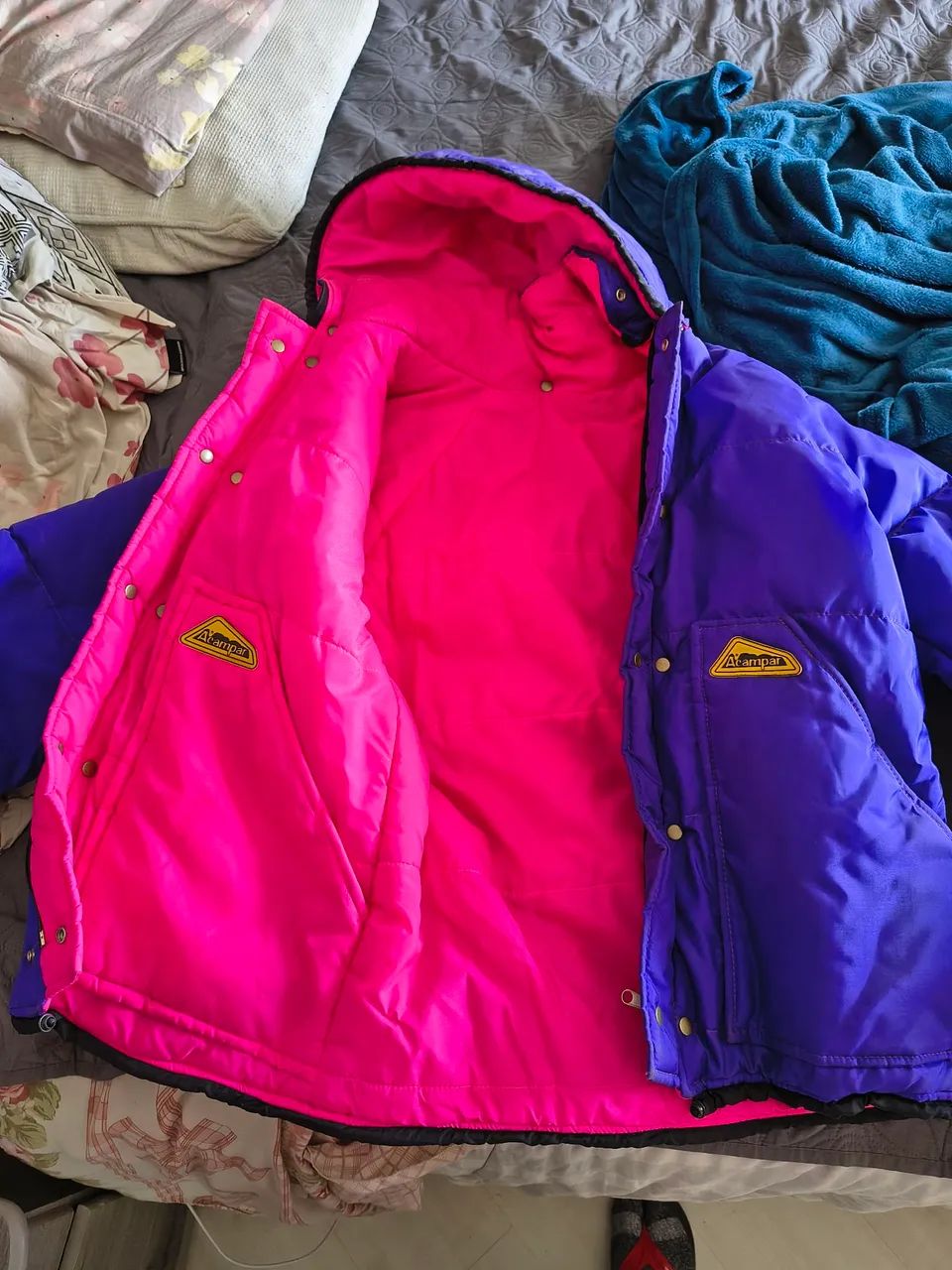 Jaqueta Polar Acampar Dupla Face - Foto 2