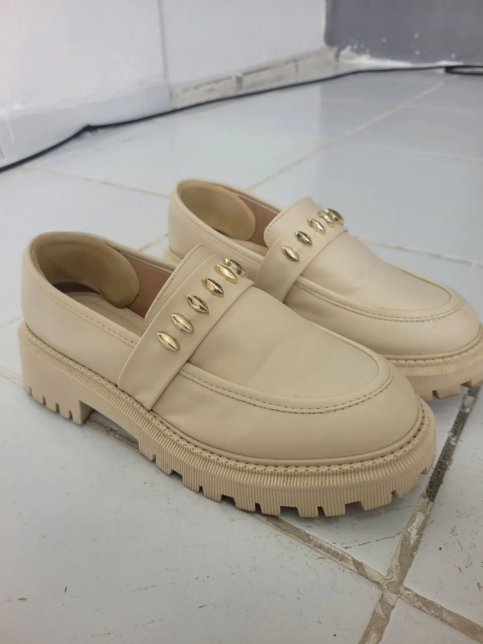 Sapato Casual Bege tamanho 37