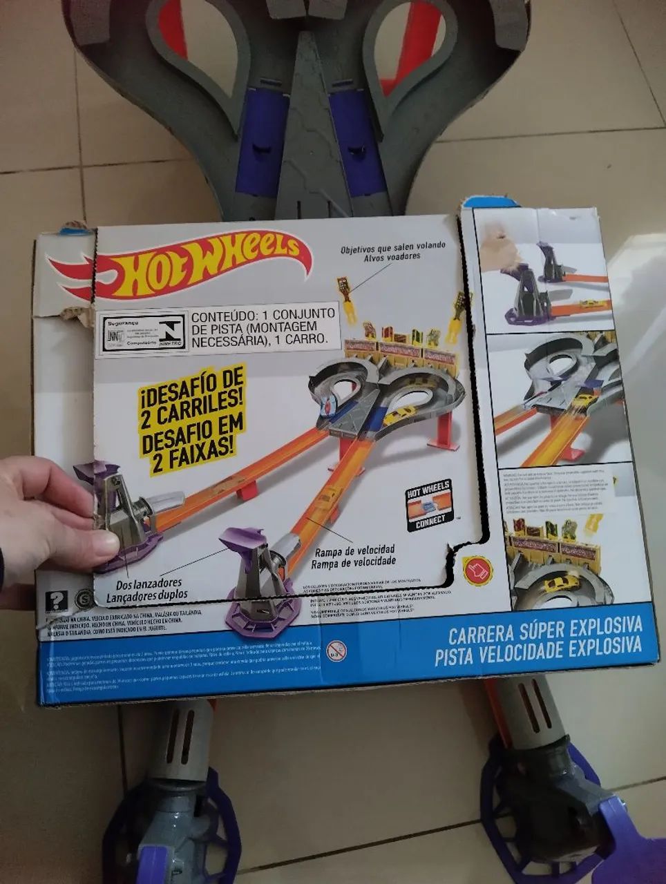 Hot Wheels Pista Super Explosiva Brinquedos e Jogos Bairro
