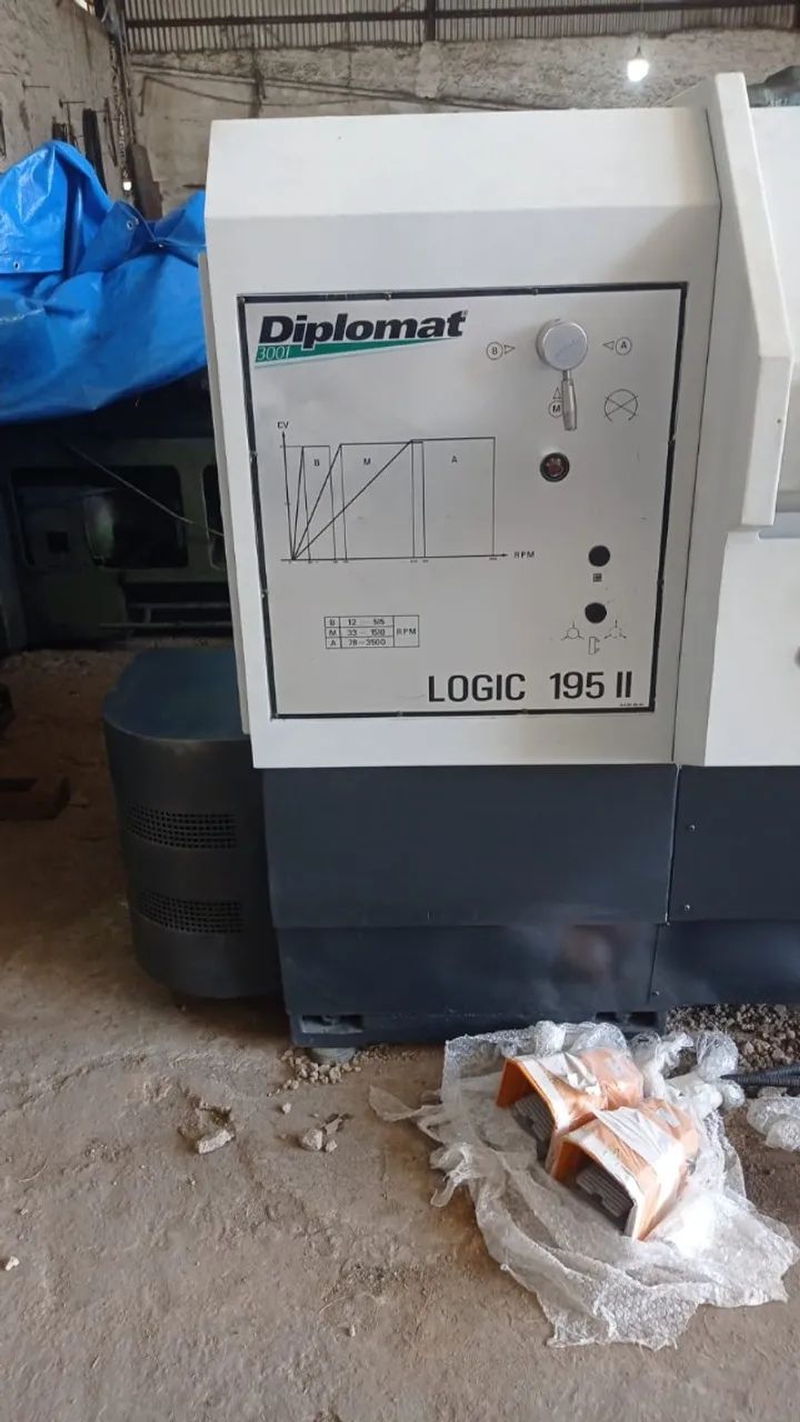 Torno CNC Logic.195II, Nardini com Comando Fagor + transportador de Cavaco. reformada. - Foto 5