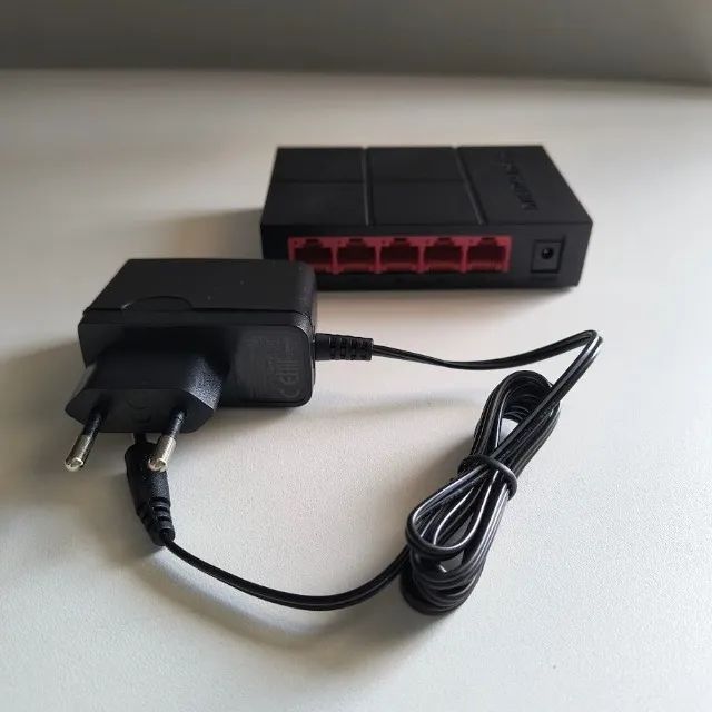 Switch 5 Portas RJ45 Gigabit 1000Mbps Mercusys *ENTREGA GRÁTIS* - Foto 4