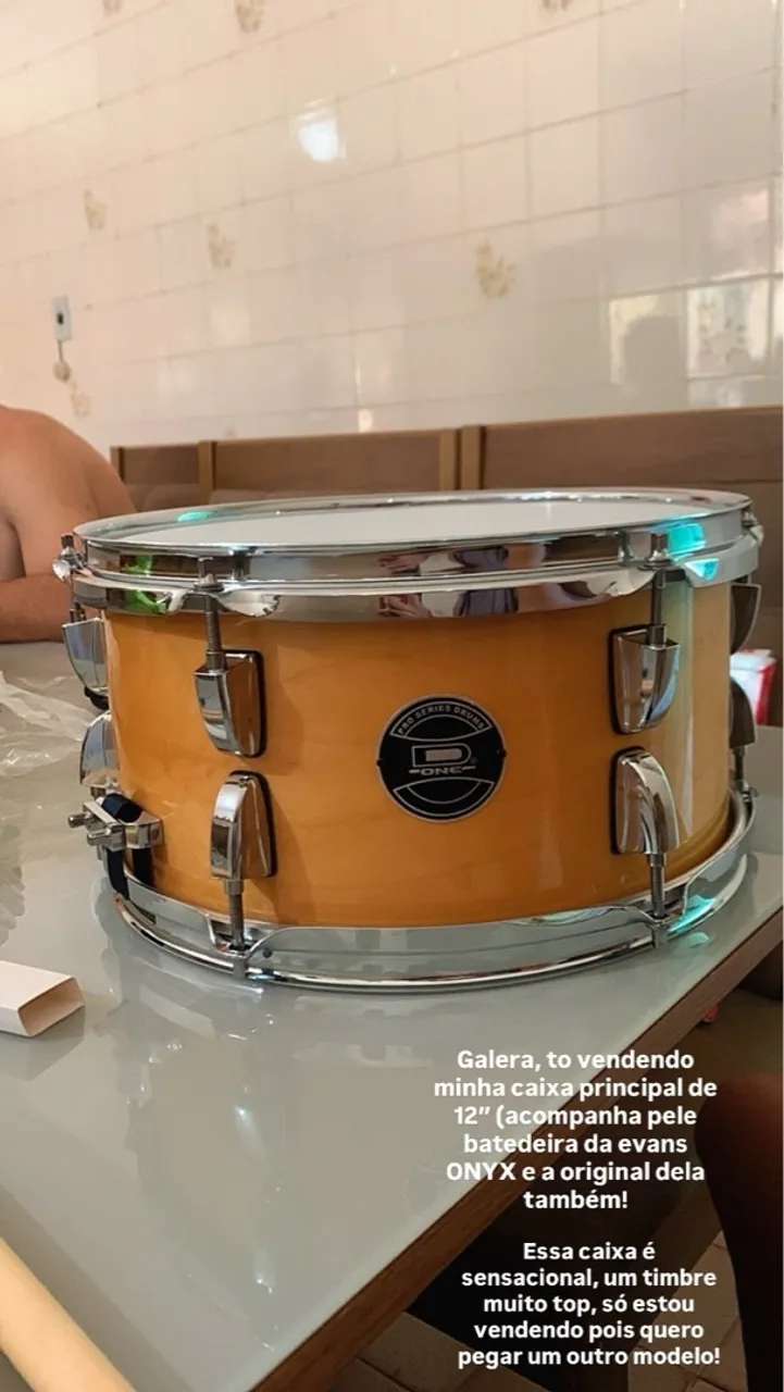 Caixa de bateria 12" D-ONG