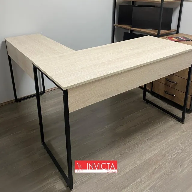 Mesa em L 120cm para Escritório/Home Office
