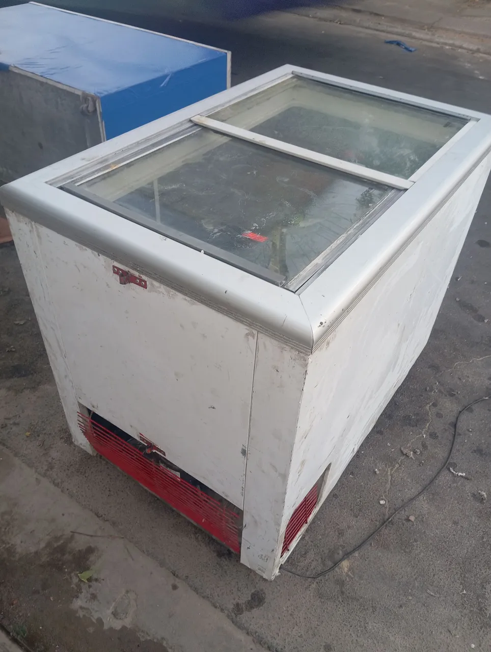 Freezer Horizontal com Tampa de Vidro