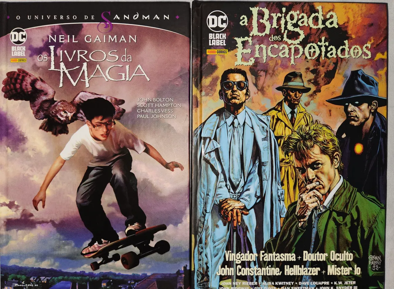 Livros da magia e A brigada dos encapotados kit