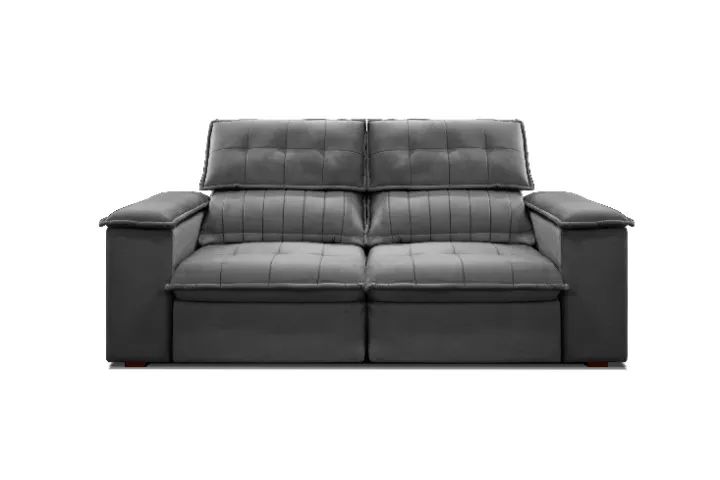 Sofá Retrátil e Reclinável Carlio - Foto 3