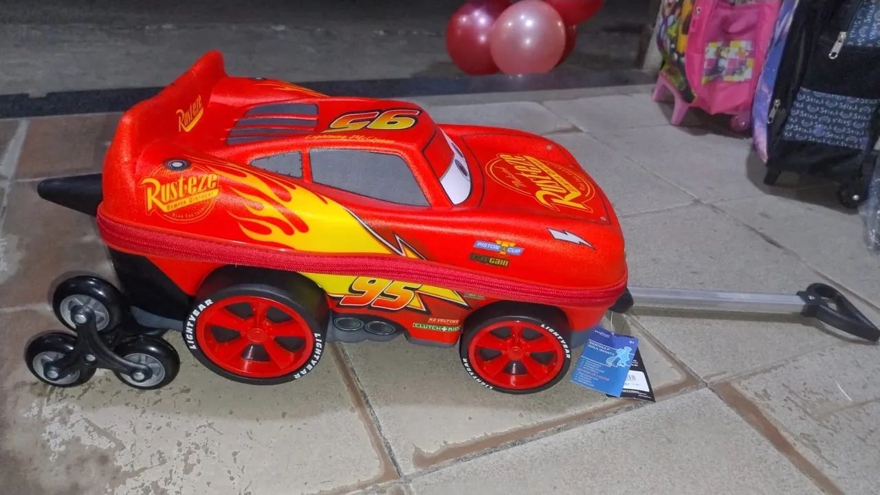 Mala de Viagem Infantil Batman - Rodinhas - Preta