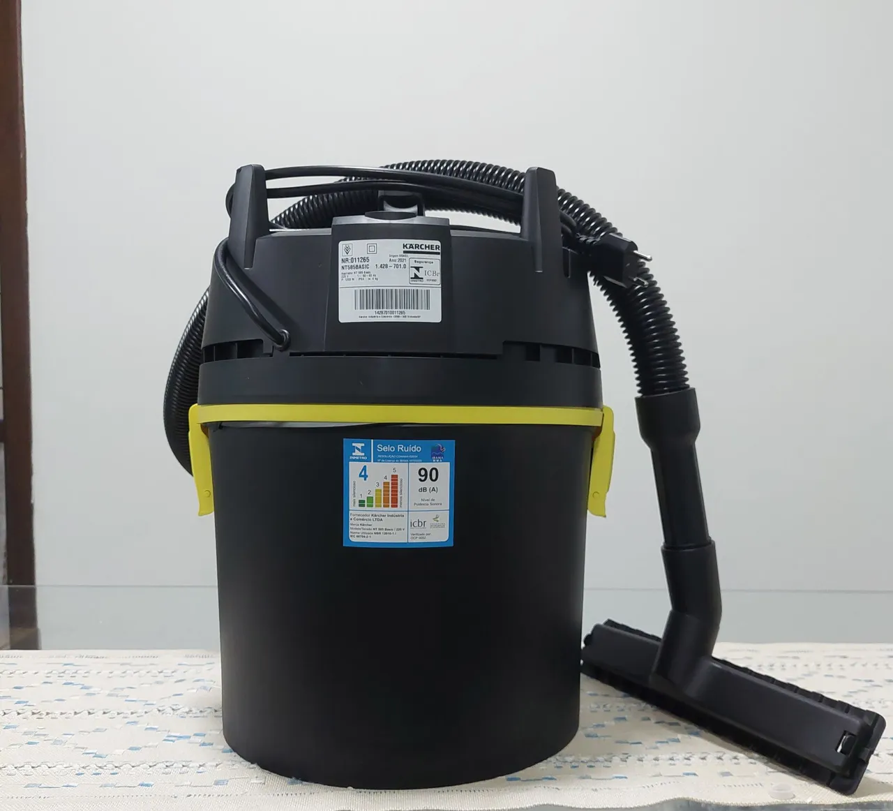 Aspirador de Pó e líquido basic Karcher NT585 - Potente e Eficiente!