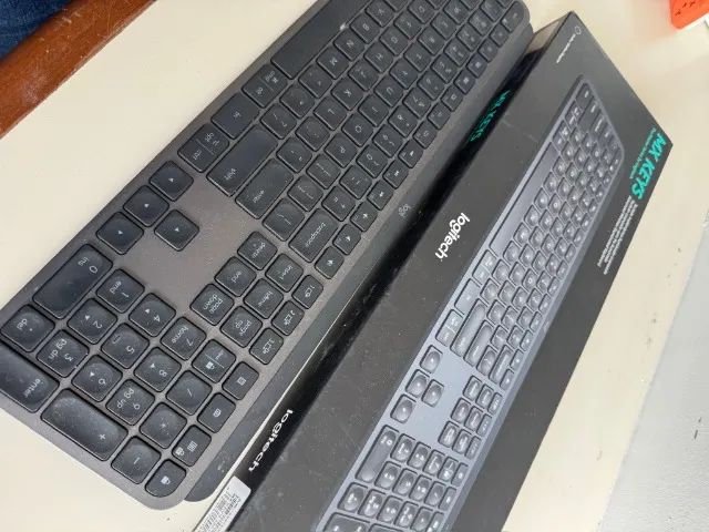 Teclado Logitech Wireless Iluminado - Novo - Foto 4