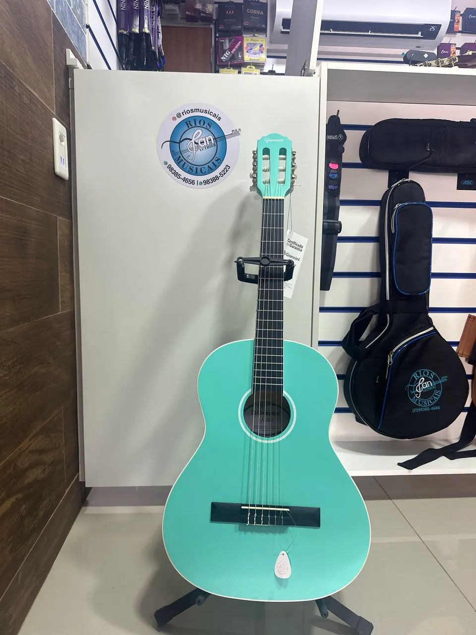 Violão infantil azul - Foto 2