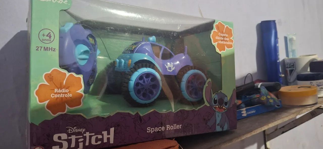 Carrinho do Stitch - Space Roller - 27MHz - Disney - Foto 2