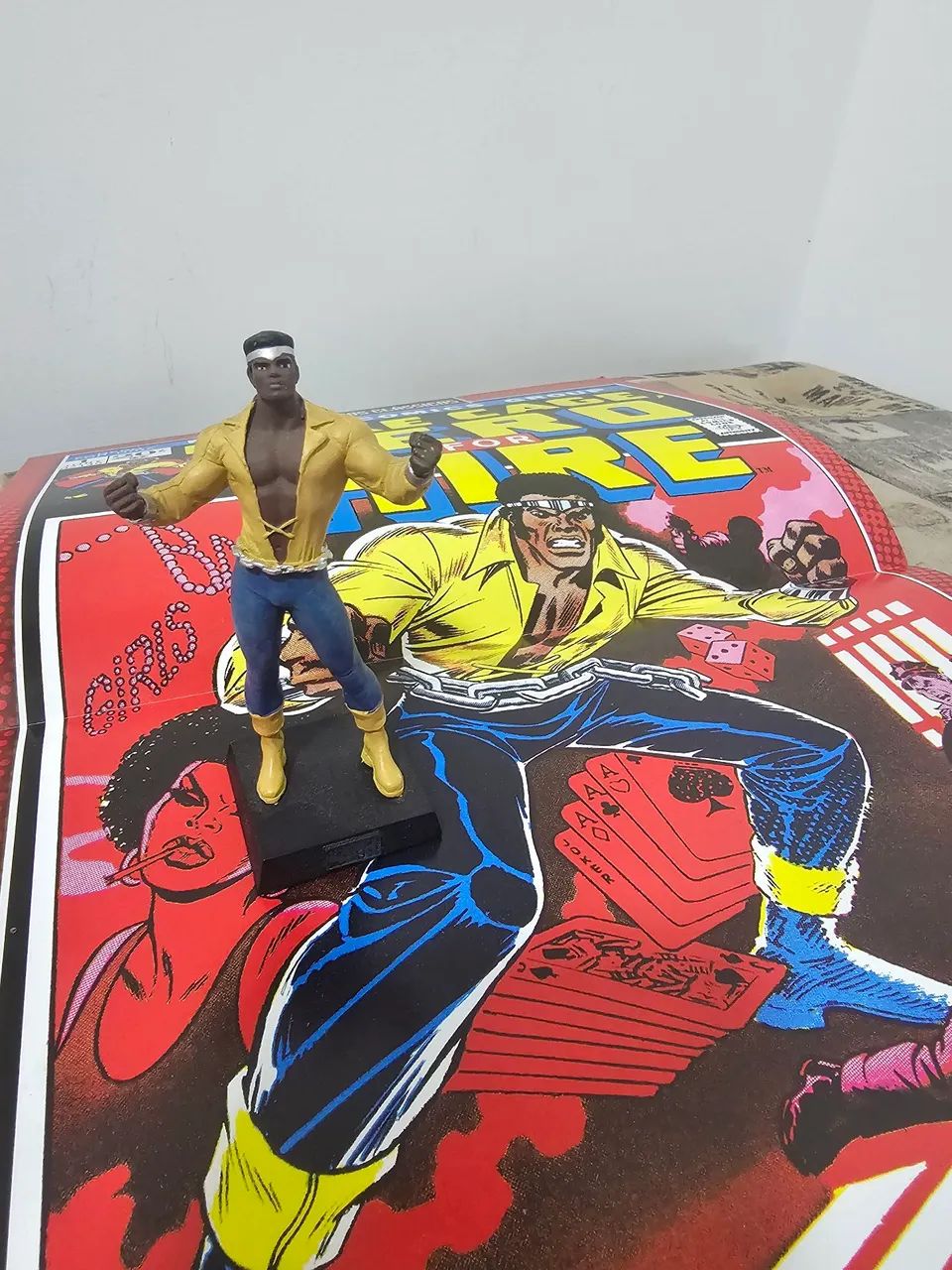 She Hulk e Luke Cage Marvel Eaglemoss - Foto 4