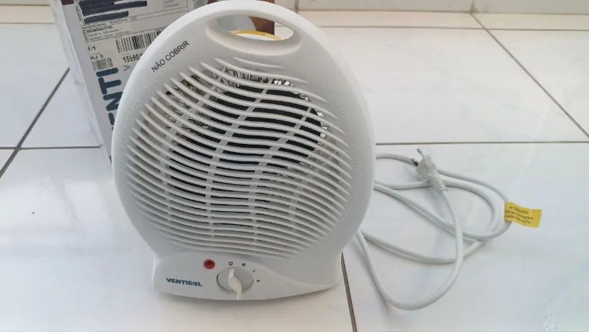 Aquecedor/Ventilador 127v Funcionando Veja foto do plug 20A (Ventisol) (Bangu) - Foto 5