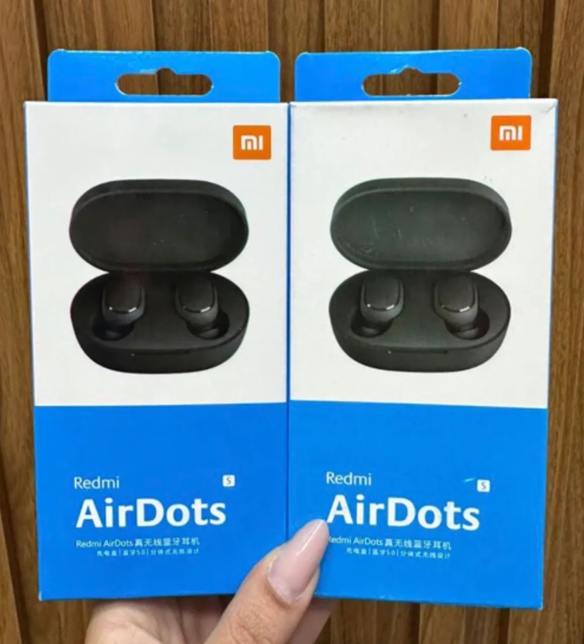 Fone de Ouvido Sem Fio Xiaomi Redmi AirDots Preto - Foto 3