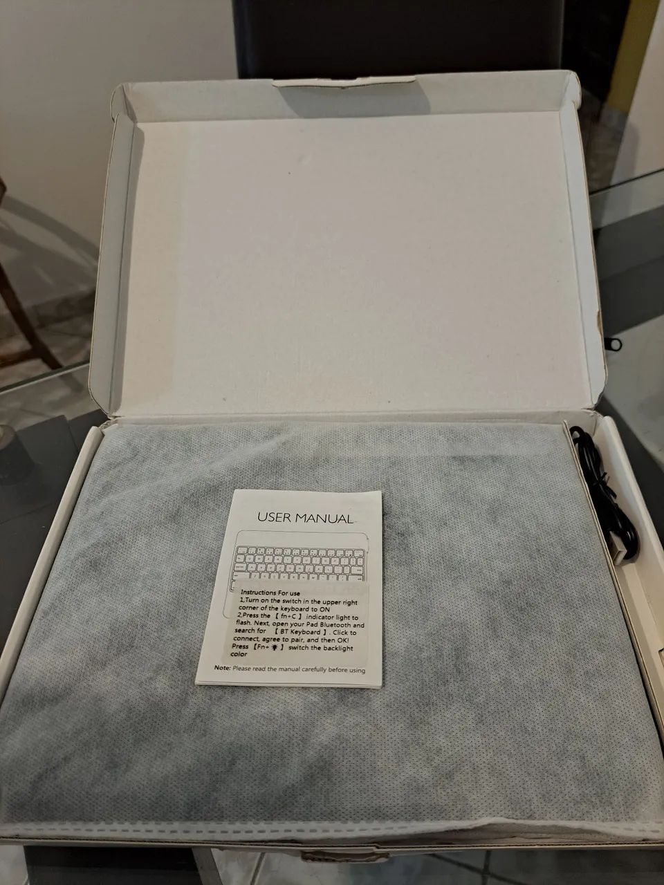 Capa magnética para tablet Samsung S9/S9fe 10.9" - Foto 4