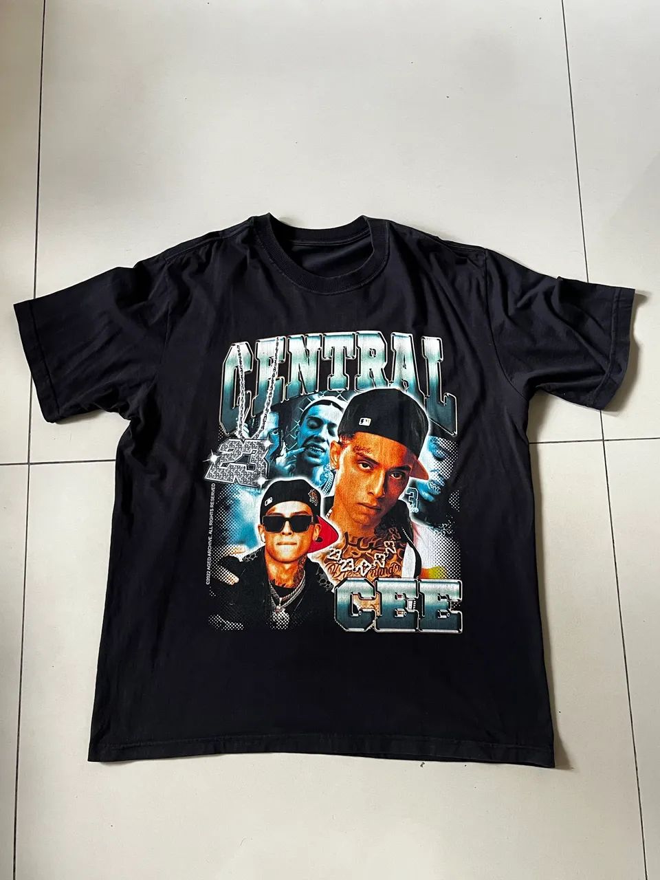 Camiseta Central Cee x Aged Archive 
