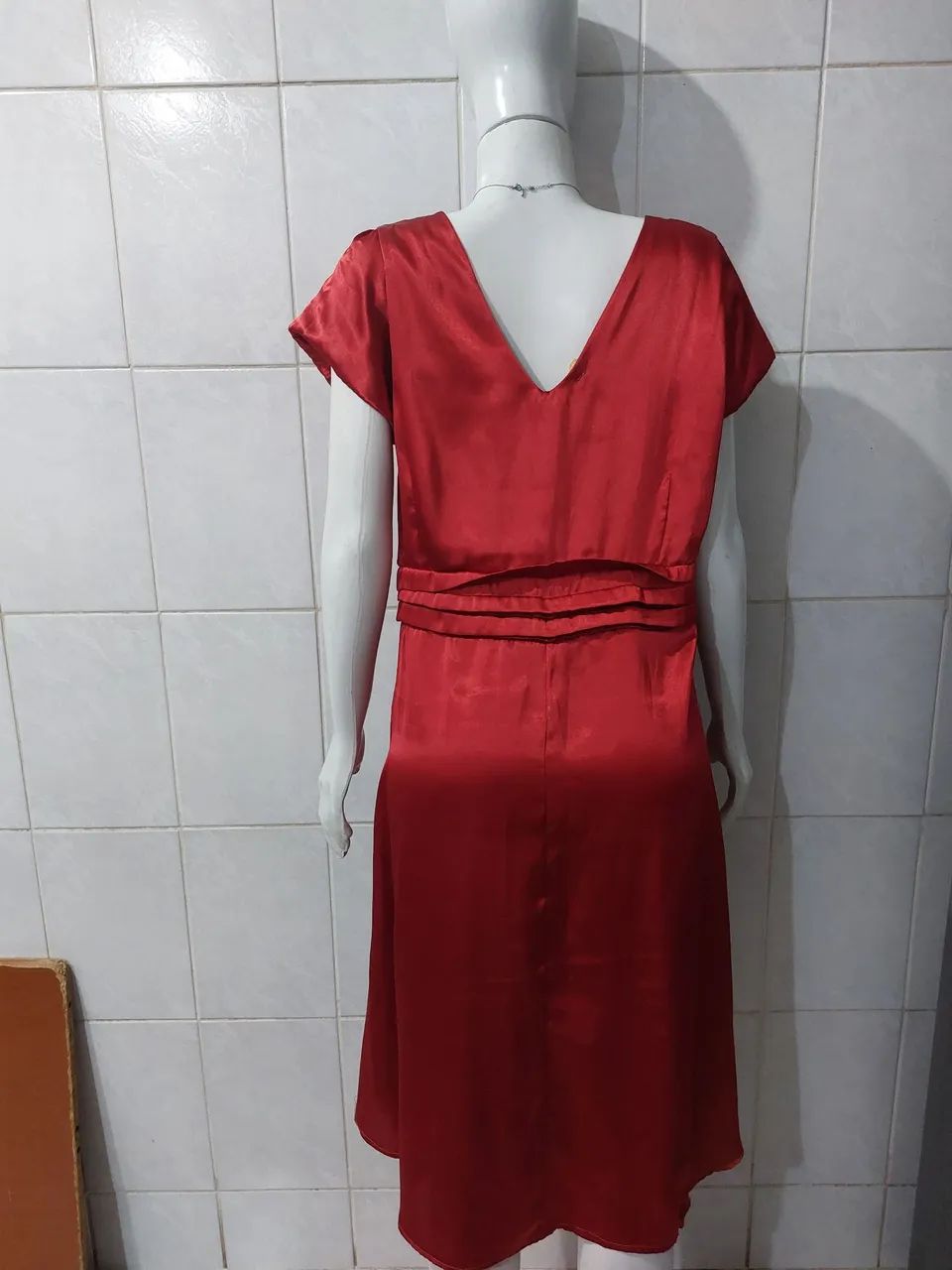 Vestido Vermelho - Tamanho GG - Foto 2