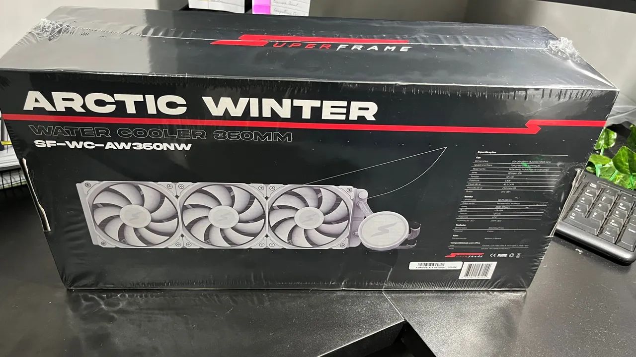 [Lacrado] Water Cooler para Processador Arctic Winter 360mm - Foto 2