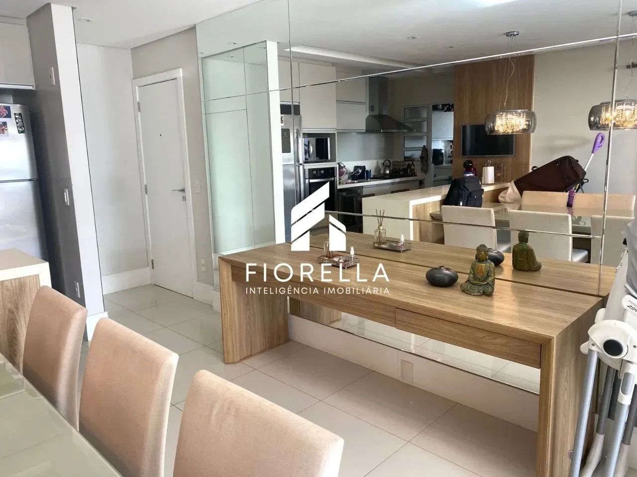 Apartamento 02 Dormitórios sendo 01 suíte com vista mar - São José/SC - Foto 4
