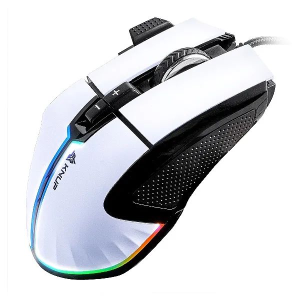 Mouse Gamer com Fio 7200 Dpi, 9 Botões, Led RGB, Sensor Instant A725F - Knup Anúbis  - Foto 6