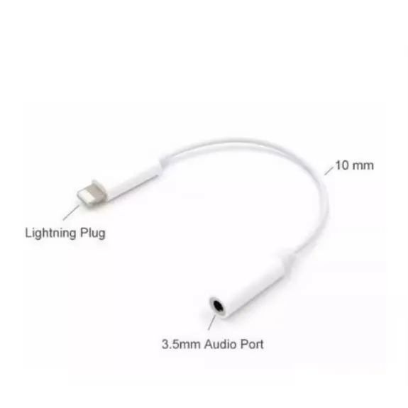 Adaptador Lightning para fone de ouvido (P2) - Foto 2