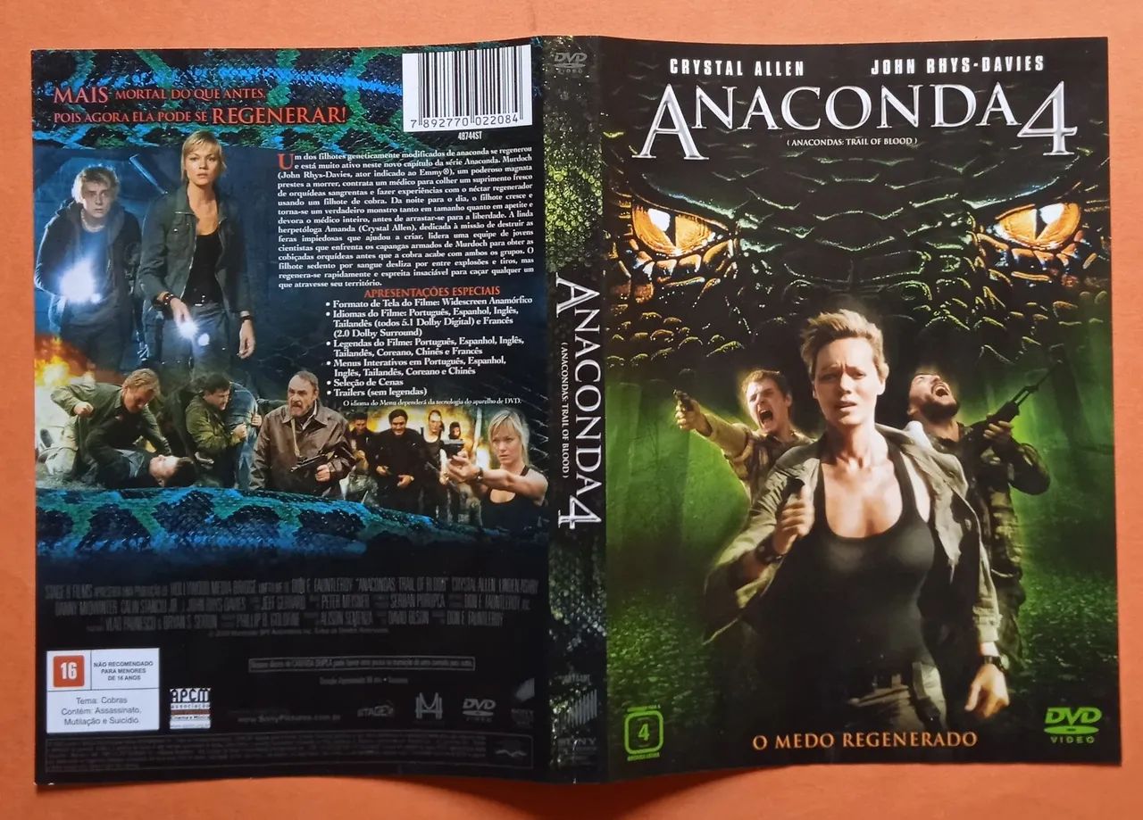 Dvd Anaconda 4  - Foto 3