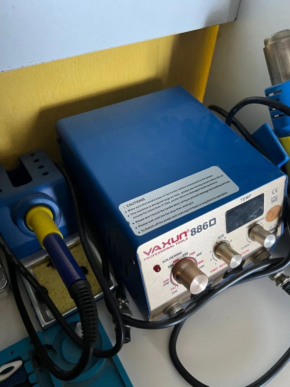 Estação de retrabalho SMD Yaxun 886D - Foto 3