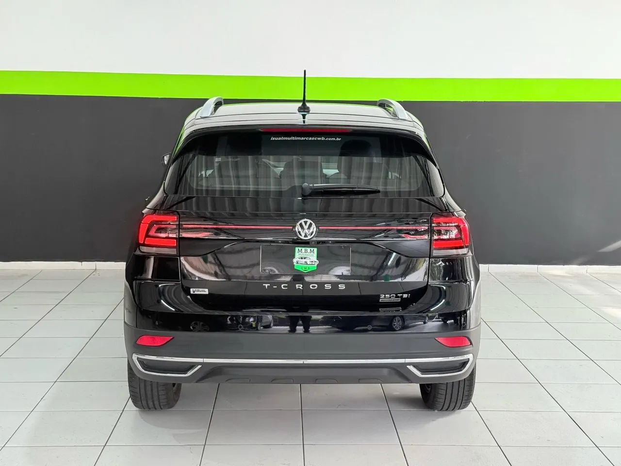 T-CROSS HIG. 250 TSI 1.4 FLEX 16V 5P AUT  PRETA 2019/2020 - Foto 5