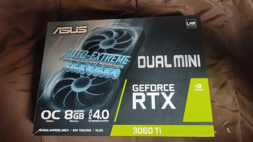 Placa de video - Rtx 3060ti Asus mini - @bpstech_
