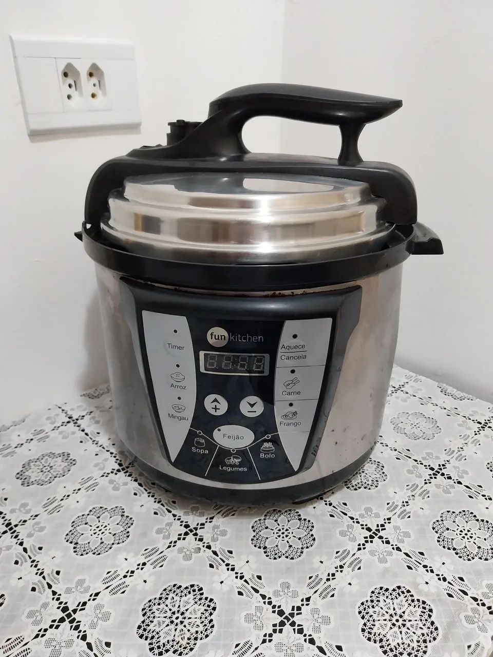 Panela de Pressão Elétrica Fun Kitchen 120v 4L