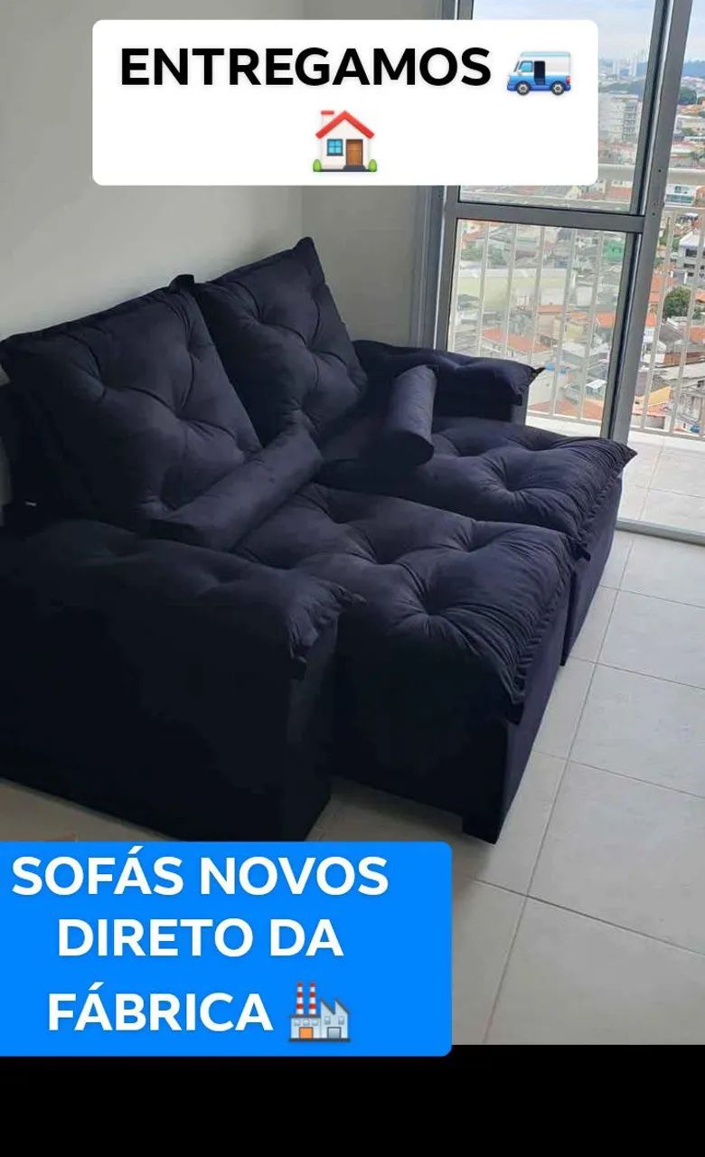 FÁBRICA DE SOFÁS. ESTOFADOS A PARTIR DE R$249. PAGUE NA ENTREGA ? - Foto 2